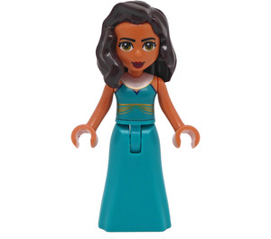 LEGO Amelia s Turquoise Šaty Minifigurka