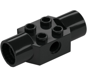 LEGO Kostka 2 x 2 s otvor a Dva Rotační kloub Sockets (48172 / 48461)