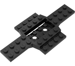 LEGO Černá Podvozek 6 x 12 (28324)