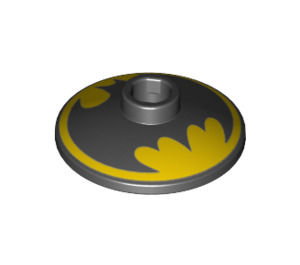 LEGO Dish 2 x 2 s Batman Symbol (4740 / 55056)