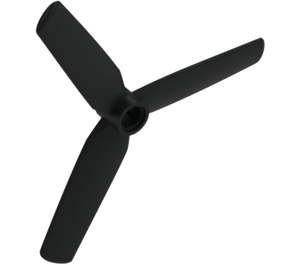 LEGO Černá Propellor 3 Čepel 9 Průměr (15790)