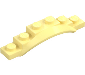 LEGO Blatník Deska 1 x 6 s Okraj (4925 / 62361)