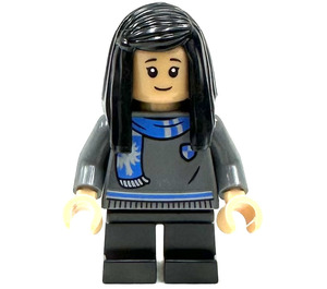 LEGO Cho Chang s Ravenclaw Skokan a Krátké nohy s Šátek Minifigurka