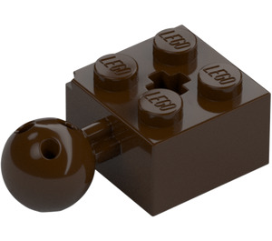 LEGO Kostka 2 x 2 s Kulový kloub a Axlehole (57909)