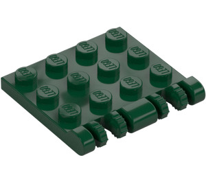 LEGO Závěs Deska 4 x 4 Zamykání (44570 / 50337)