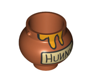 LEGO Pot / Cauldron s Rukojeť Holders s Honey a ‘HUNNY’ Label (78839 / 98374)