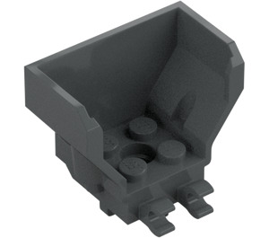 LEGO Kokpit 2 x 4 x 3 s Clips (98876)