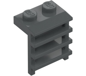 LEGO Tmavě kamenná šedá Deska 1 x 2 s Žebřík (4175 / 31593)