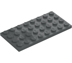 LEGO Tmavě kamenná šedá Deska 4 x 8 (3035)