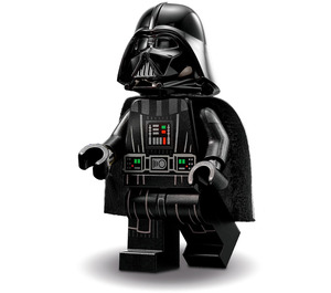 LEGO Darth Vader s Bílá Hlava a Stretchable Plášť s Printed Paže (Zamračená tvář) Minifigurka