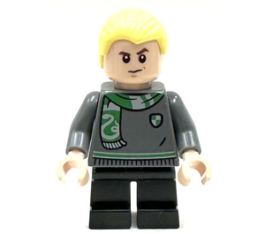 LEGO Draco Malfoy s Slytherin Skokan s Crest a Krátké nohy s Šátek Minifigurka