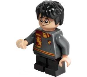 LEGO Harry Potter s Gryffindor Skokan s Crest a Krátké nohy s Šátek Minifigurka