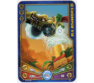 LEGO Legends z Chima Game Karta 059 CHOMPOR V18 (12717)