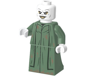 LEGO Lord Voldemort s Pískově zelená Robe Minifigurka