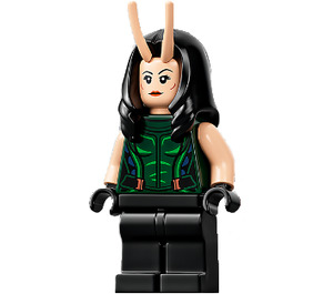 LEGO Mantis s Tmavě zelená Horní s Černá Pás Minifigurka