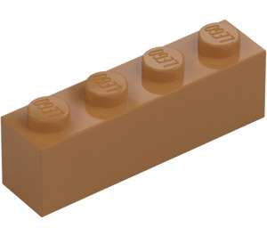 LEGO Středně tmavá tělová Kostka 1 x 4 (3010 / 6146)