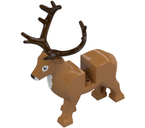 LEGO Deer s Reindeer Bílá Patch (51591 / 69060)