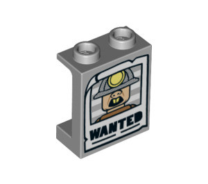 LEGO Panel 1 x 2 x 2 s Wanted Poster (6268 / 38138)