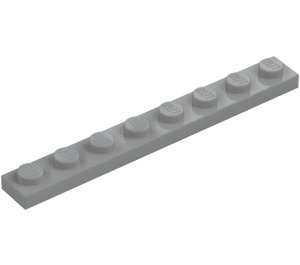 LEGO Střední kamenná šedá Deska 1 x 8 (3460)