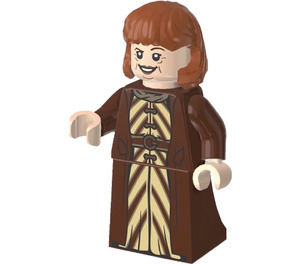 LEGO Molly Weasley s Reddish Hnědá Coat Minifigurka