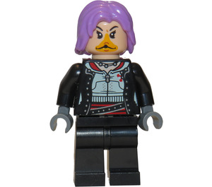 LEGO Nymphadora Tonks s Medium Levandulová Vlasy Minifigurka