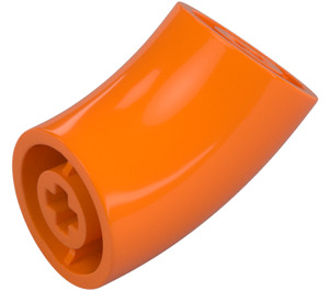 LEGO oranžová Kolo Kostka s Elbow (1986 / 65473)