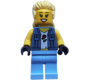 LEGO Photographer s Dlouhé Mullet Minifigurka