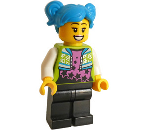 LEGO Poppy Starr s Černá Nohy Minifigurka