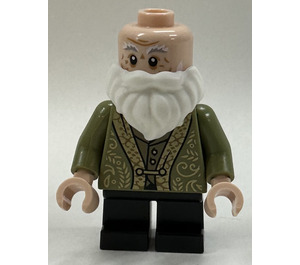 LEGO Profesor Filius Flitwick s Olive Zelená Horní a Černá Nohy Minifigurka