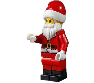 LEGO Santa - Candy Cane na zadní části Minifigurka