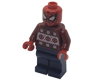 LEGO Spider-Muž s Vánoce Skokan Minifigurka