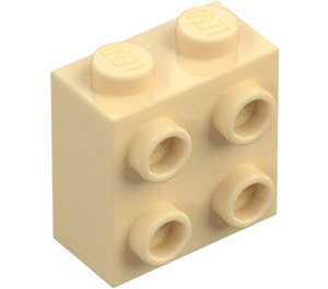 LEGO Kostka 1 x 2 x 1.6 s Cvočky na Jeden Postranní (1939 / 22885)