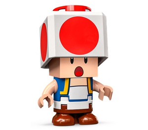 LEGO Toad s Surprised Tvář Minifigurka