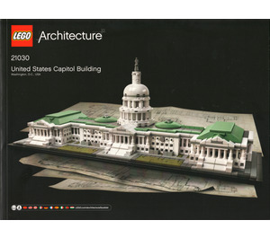 LEGO United States Capitol Building 21030 Instrukce