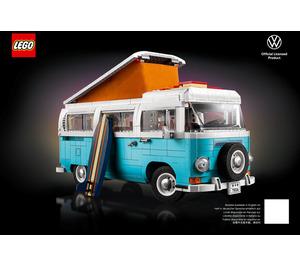 LEGO Volkswagen T2 Camper Van 10279 Instrukce