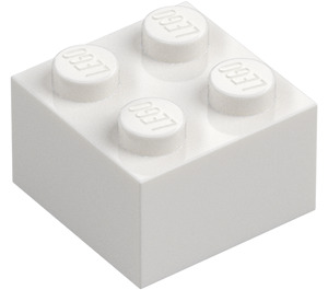 LEGO Bílá Kostka 2 x 2 (3003 / 6223)