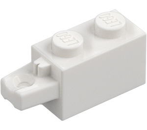 LEGO Závěs Kostka 1 x 2 Zamykání s Single Finger na Koncovka Horizontální (30541 / 53028)