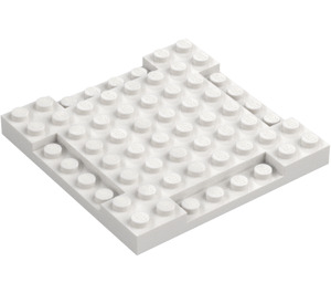 LEGO Deska 8 x 8 x 0.7 s Cutouts (2628)