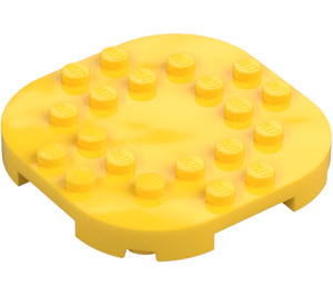 LEGO Deska 6 x 6 x 0.7 Kolo Semicircle (66789)