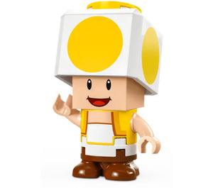 LEGO Žlutá Toad s Smile a Standing Minifigurka