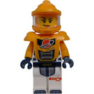 LEGO Astronaut s oranžová Vesmír Oblek Minifigurka