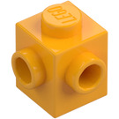 LEGO Kostka 1 x 1 s Dva Cvočky na Adjacent Strany (26604)