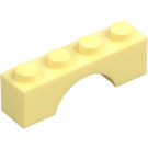 LEGO Světle žlutá Klenba 1 x 4 (3659)