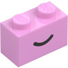 LEGO Kostka 1 x 2 s Smile se spodní trubičkou (102574 / 102701)