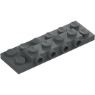 LEGO Deska 2 x 6 x 0.7 s 4 Cvočky na Postranní (72132 / 87609)