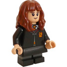 LEGO Hermione Granger s Gryffindor Robe Clasped a Sukně (Smile / Scared) Minifigurka