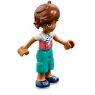 LEGO Leo s Turquoise Cargo Pants Minifigurka