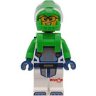 LEGO Muž Astronaut s Zelená Helma Minifigurka