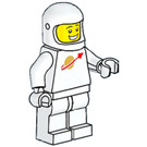 LEGO Muž Bílá Astronaut bez Airtanks Minifigurka