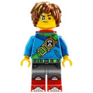 LEGO Mateo - Červená Batoh Minifigurka